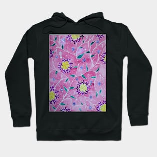 Flower Pattern Hoodie